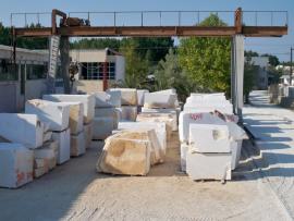 Processing the marble